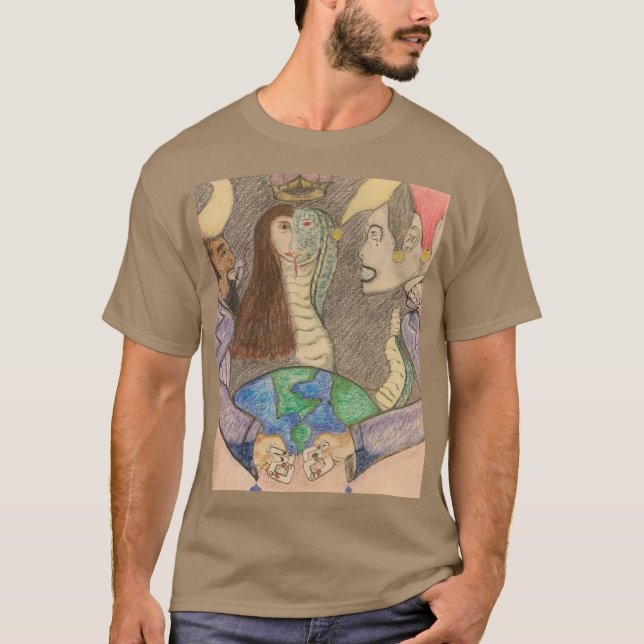 joker och tjuv t shirt (Framsida)