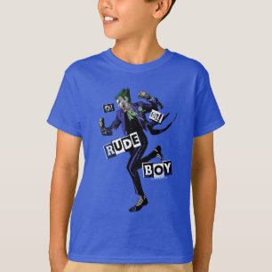 Joker "Oi! Oi! Rude Boy!" Raster T Shirt