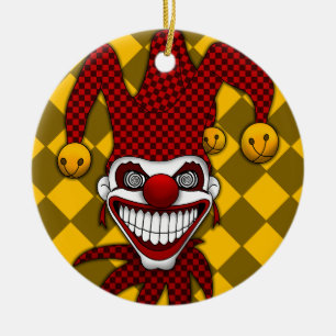 Joker-ornament Julgransprydnad Keramik