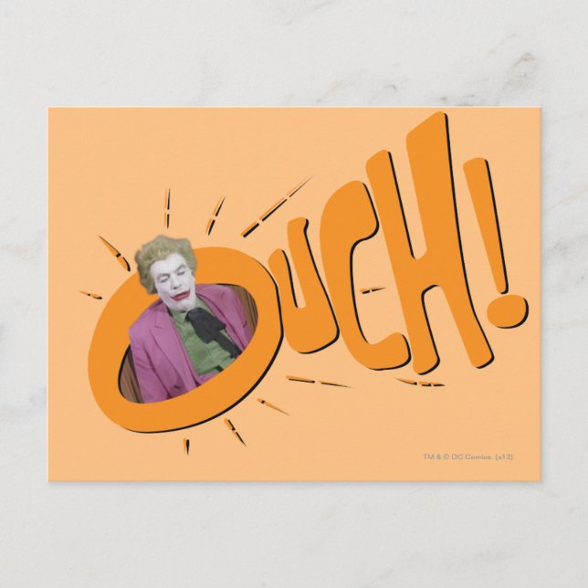 Joker OUCH! Vykort (Framsida)
