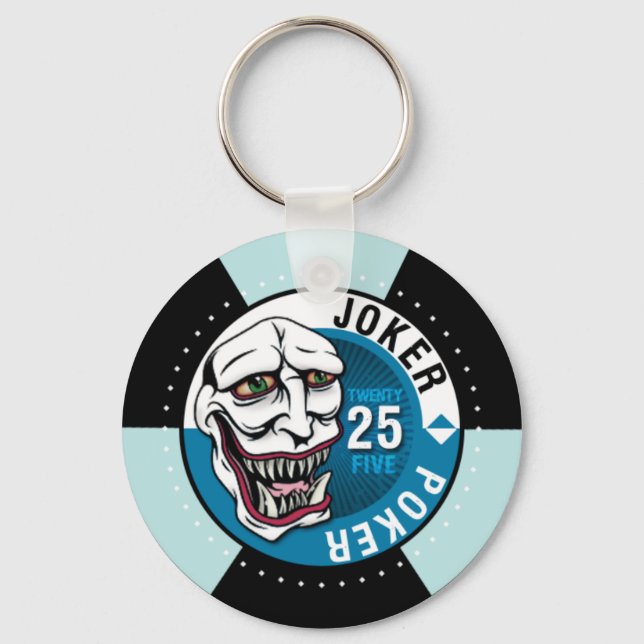 Joker Poker-nyckelkedja Nyckelring (Framsida)