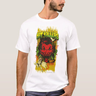 Joker Retro Tecknad Bok Montage Tee