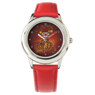 Joker (Röd) Armbandsur