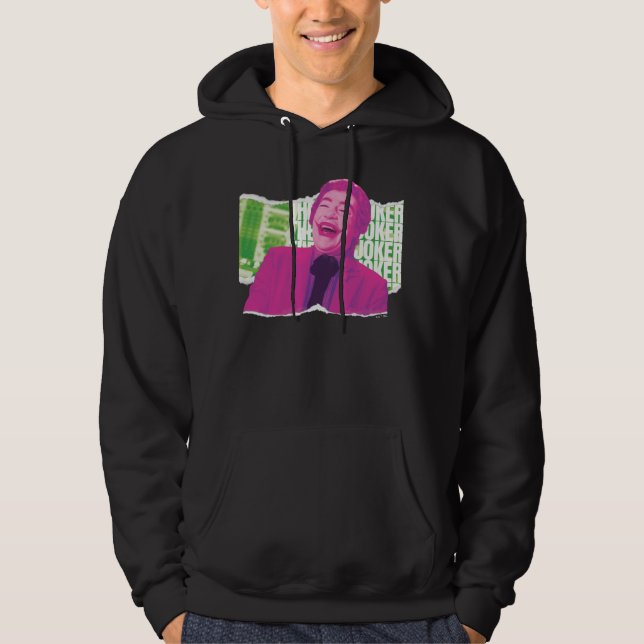 Joker Scrapbook Laugh Hoodie (Framsida)