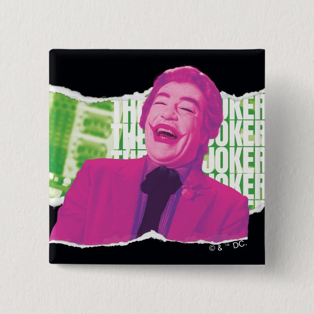 Joker Scrapbook Laugh Knapp (Framsida)