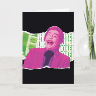 Joker Scrapbook Laugh Kort