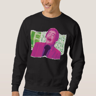 Joker Scrapbook Laugh Lång Ärmad Tröja