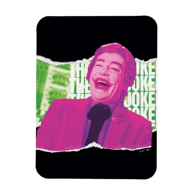 Joker Scrapbook Laugh Magnet (Vertikal)