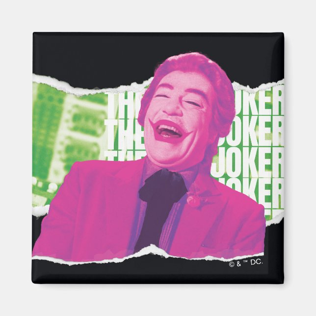 Joker Scrapbook Laugh Magnet (Framsidan)