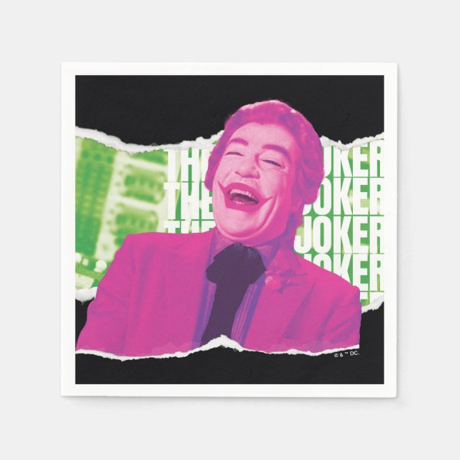 Joker Scrapbook Laugh Pappersservett (Framsidan)