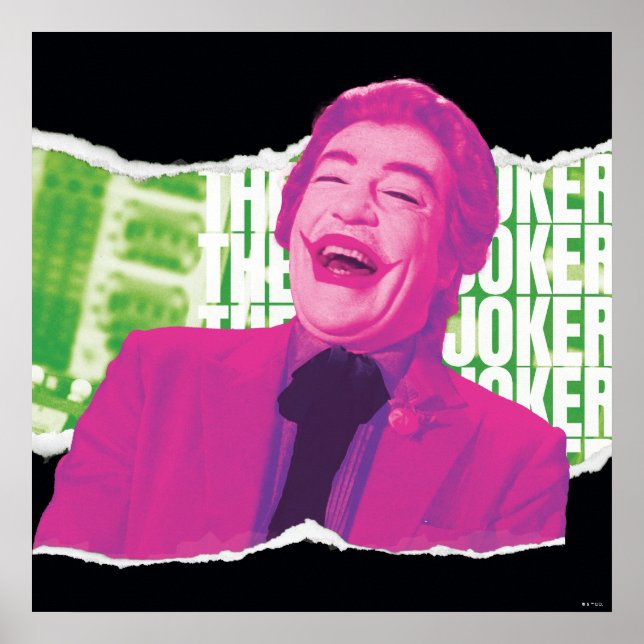 Joker Scrapbook Laugh Poster (Framsidan)