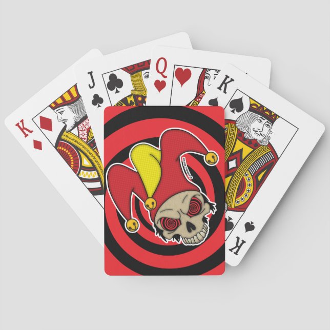 Joker Screwball Grafik Casinokort (Baksidan)