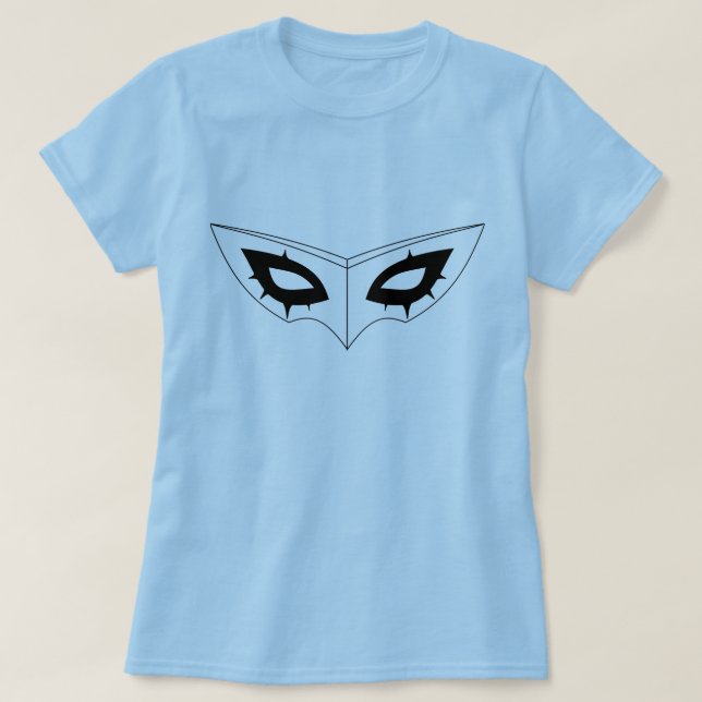 Joker skjorta joker mask t-shirt (Design framsida)