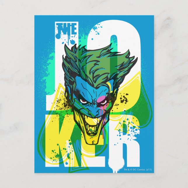 Joker Spades Vykort (Framsida)