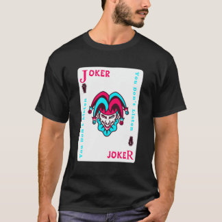 Joker Spelkort Aesthetic Jester T Shirt