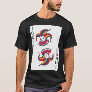 Joker-spelkort, Komiker-joker för en trevlig Prank T Shirt