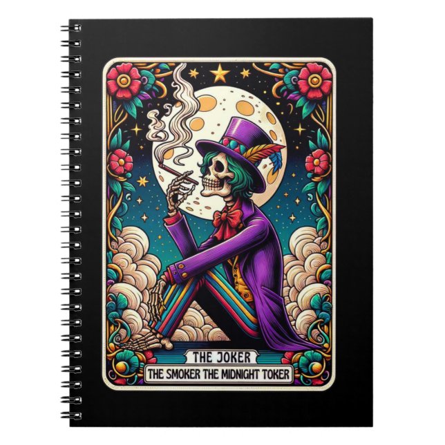 Joker Tarot Card-samling för anteckningsbok (Framsidan)