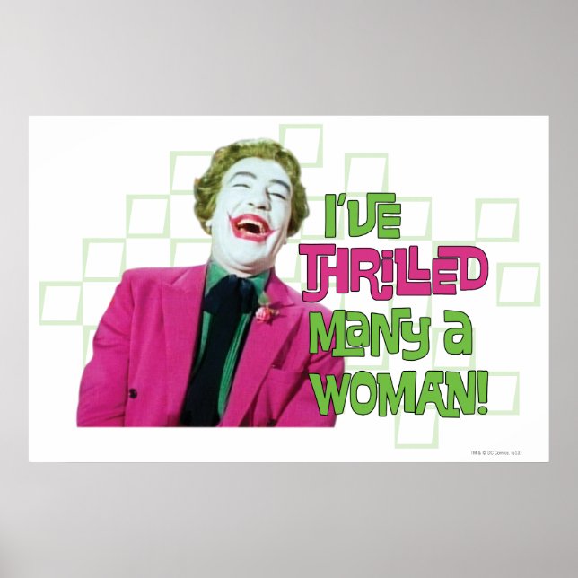 Joker - Thrill Poster (Framsidan)
