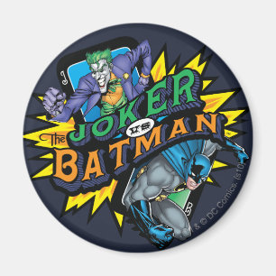 Joker Vs Batman Magnet