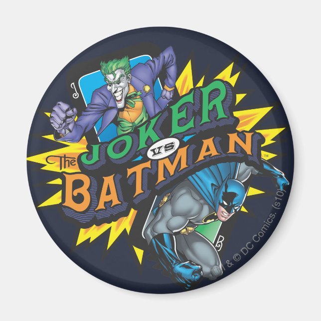 Joker Vs Batman Magnet (Framsidan)