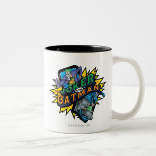 Joker Vs Batman Två-Tonad Mugg