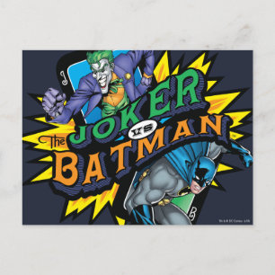 Joker Vs Batman Vykort