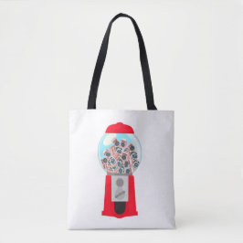 Jokerball Gum Maskin Tote Tygkasse