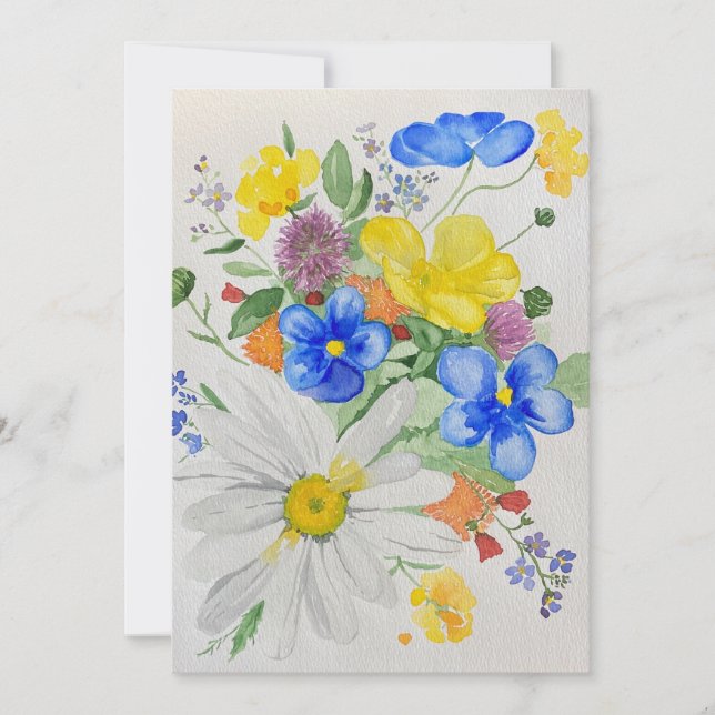 jokerblomsinbjudan inbjudningar (Framsida)