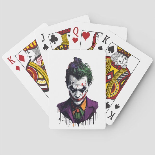 Jokerdesign Casinokort (Baksidan)