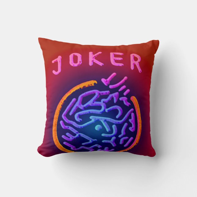 Jokeren för Mah Jongg kudder Kudde (Framsida)