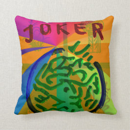 Jokeren för Mah Jongg kudder Kudde