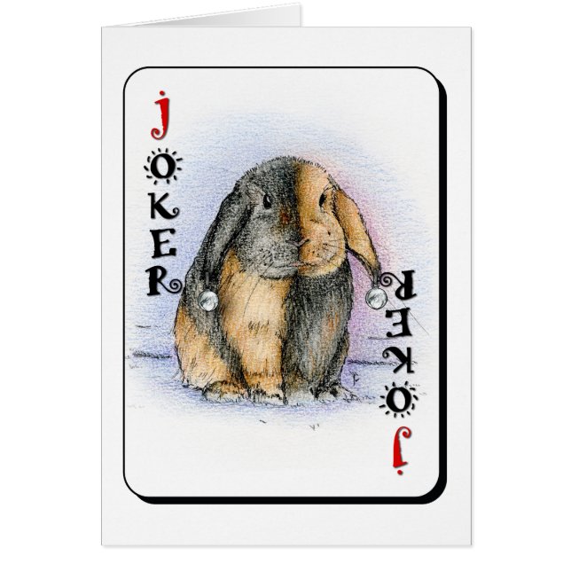 JOKEREN HÄLSNINGSKORT (Framsidan)