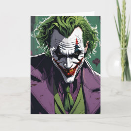 jokerfödelsedagskort kort