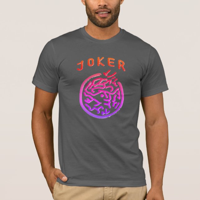 Jokerfotbollskjorta T-shirt (Framsida)