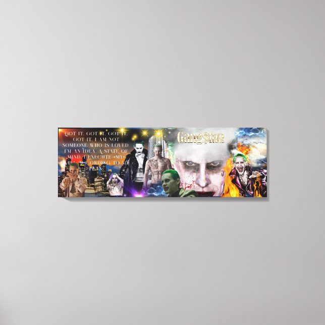 jokers-vild canvastryck (Framsida)