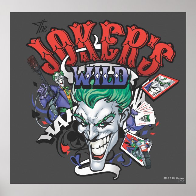 Jokers Vild Poster (Framsidan)