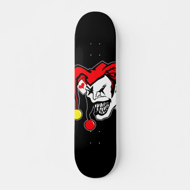 jokerskateboard mini skateboard bräda 18,5 cm (Framsida)