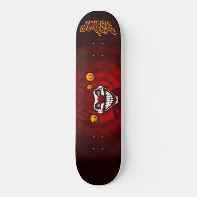 JokerSkateboard Skateboard Bräda 19,5 Cm (Framsida)