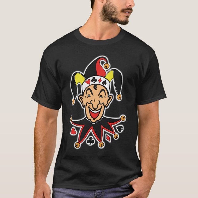 Jokersvart Tee Shirt (Framsida)