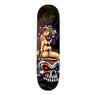 Jokersvilddäck Old School Skateboard Bräda 21,6 Cm
