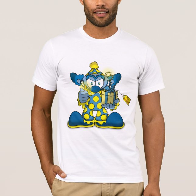 Jokey Clown (Light Shirt) T Shirt (Framsida)