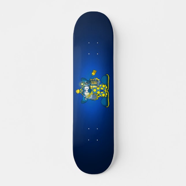 Jokey clownen mini skateboard bräda 18,5 cm (Framsida)