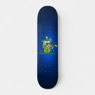Jokey Clownen Mini Skateboard Bräda 18,7 Cm