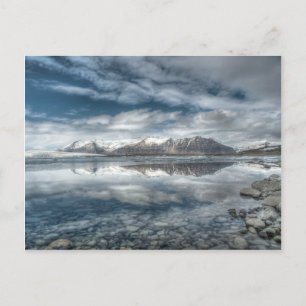 Jokulsarlon glaciär lagoon, Island Vykort
