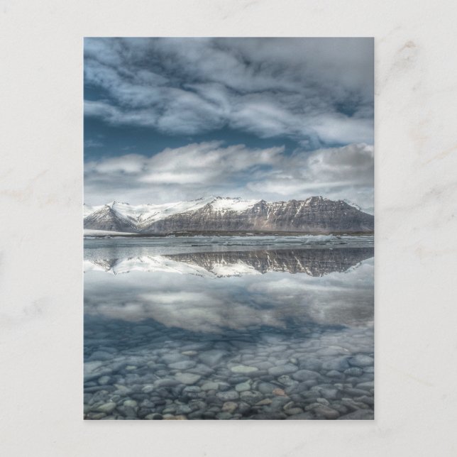 Jokulsarlon glaciär lagoon, Island Vykort (Framsida)