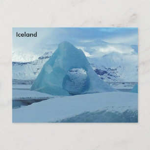 Jökulsárlón Glacier Lagoon, Islandet Vykort