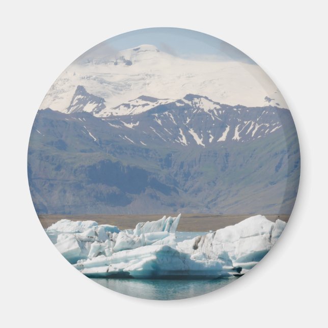 Jokulsarlon Island Magnet (Framsidan)
