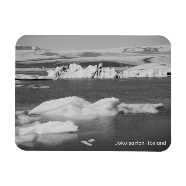 Jokulsarlon Island Magnet (Horisontell)