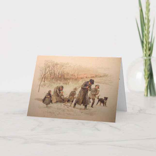 Jol Jul Helgkort (Framsida)