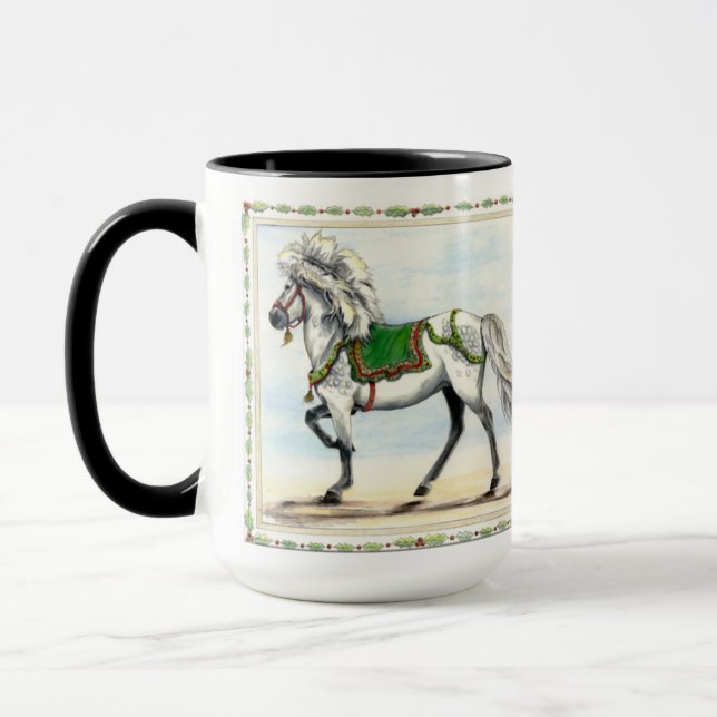 Jol jul Islands Horse Mugg (Vänster)